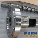 杰德 出口越南的單排氣造粒機螺桿機筒 技術(shù)精湛 塑化優(yōu)良-舟山市杰德機械有限公司，擠出機螺桿，注塑機螺桿，舟山螺桿，螺桿廠